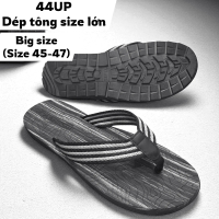 Dép xỏ ngón nam big size, dép kẹp nam size lớn. DéP Đế Bằng - 44UP.DK.07B