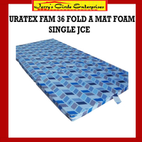 Uratex fam 36 fold a portable foam/folding mat single JCE/100% original uratex foam