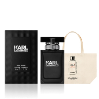 KARL LAGERFELD卡爾同名時尚男性淡香水50ml(贈卡爾品牌袋)