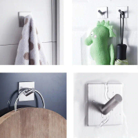 Gantungan Dinding Hook Hanger Stainless Steel