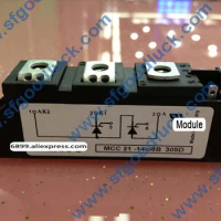 MCC21-14io8B Thyristor SCR Module Silicon Controlled Rectifier 1400V 21A 5-Pin TO-240AA Weight(Typical including screws):90g
