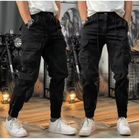 celana jogger cargo panjang pria wanita kargo combat celana cargo unisex