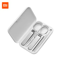 XIAOMI Mijia Nail Clippers Tool Kit Pedicure Care 5 Pieces Set Earpick Nail File Professional Nail Cutter Trimmer High Quality