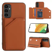 For Samsung Galaxy A54 Case Shockproof Slim PU Leather Wallet Bag Cover For Galaxy A54 Card Bag Case A 54 Shell Coque