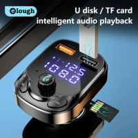 Digital 5.0 Bluetooth Car Charger FM Transmitter 3.1A Fast Charger Car Audio Bluetooth Receiver Dual USB Car Adapter MP3 Player