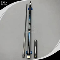 STICK BILLIARD HC CUE 12.5MM CARBON CUE LEATHER GRIP LOW DEFLECTION / STICK HC CUE CARBON HC Cue 4