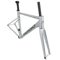 Mosso Frameset C7X Sepeda Balap / Road Bike 700C Frame Alloy 7005 52