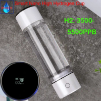 Portable Smart MRET OH 7.8HZ Molecular Resonance Nano Ultra High Hydrogen Generator H2 Ionizer Alkal