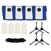 for bObsweep For Dustin Robot Vacuum Cleaner Parts Brush Filter  Bag Kit