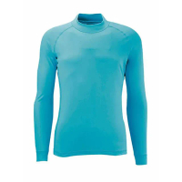 【Wildland 荒野】男 TACTEL長袖抗UV上衣-水藍 W1692-73(長袖上衣/彈性上衣/抗UV/防曬上衣)
