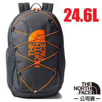 美國 The North Face 兒童/青少年 Youth Jester Backpack 抗撕裂多功能減震透氣後背包24.6L_52VY-8A3 瀝灰 N