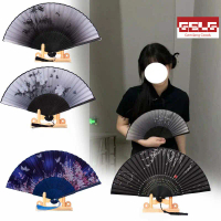 Kipas Lipat China Besar Kipas Lipat Tangan Jepang Buah Kipas Lipat Merchandise Kipas