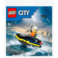 LEGO City - 30693 Police Water Scooter Paper Bag Building Kid Toy Cop Minifigure Beach Patrol Motor 