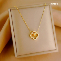 สร้อยคอ TH รุ่น \Prosperity Hub Gold\" - เชื่อมโยงกับความมั่งคั่ง ดึงดูดทรัพย์สินและโอกาสทางการเงิน 