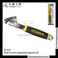 R'Deer RT-K10 Multi-Function Adjustable Spanner 10\/ Kunci Inggris Boleh Laras Pelbagai Fungsi R'De