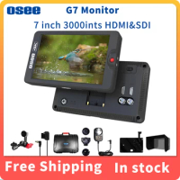 OSEE G7 Monitor 7 Inch 3000 Nits Ultra-Bright DSLR Camera Field HDR 1920*1200 Full HD 3G SDI 4K HDM Monitors