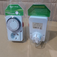 Timer Lampu Kolam Renang Otomatis - Timer 24 Jam Model Colok