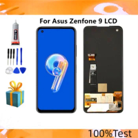 100%Test For Asus Zenfone 9 LCD AI2202-1A006EU, AI2202, AI2202_B Display Touch Screen Digitizer Assembly Zenfone 9z Replacement