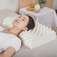 Natural Latex Pillow Cervical Spine Repair Memory Foam Pillow Comfortable Women Neck Head Care Health Orthopedic Pillow
