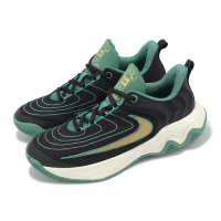 【NIKE 耐吉】籃球鞋 Giannis Immortality 4 GS 大童 女鞋 黑 綠 金 字母哥 子系列(HV9127-001)