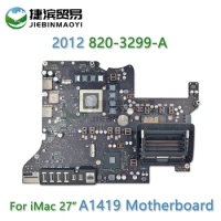 Tested Original A1419 Motherboard 820-3299-A For iMac 27" A1419 N13E-GTX-W-A2 Logic Board 2012 Year