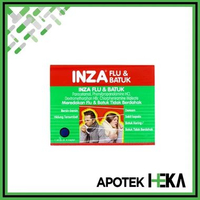 Inza Flu & Batuk Strip isi 4 Tablet - Flu dan Batuk Tidak Berdahak