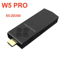 W5 PRO Pocket PC Stick X5-Z8350 Windows 10 Pro 8GB 128GB 2.4G/5G Dual Band WiFi BT4.2 USB 4K HD Mini PC Portable Computer