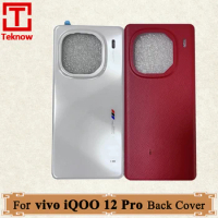 Original Back Cover For vivo iQOO 12 Pro Back Battery Cover Housing Door V2329A Rear Case For vivo iQOO 12Pro Replacement Parts