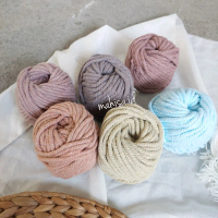 Tali Katun Macrame 4mm 100gr | Benang Macrame DIY Strapbag Macrame