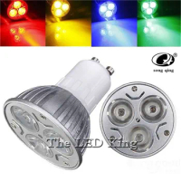 Super Bright 9W 12W 15W GU10 LED Bulb 220V not Dimmable Led Spotlights Warm /red/green/blue / Cool GU 10 LED lamp free shipping