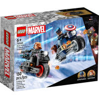 樂高LEGO 超級英雄系列 - LT76260 Black Widow &amp; Captain America Motorcycles