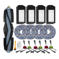 Accessories Kit for Ecovacs Deebot X1 Omni Replacement Parts for Ecovacs Deebot X1 Turbo Vacuum Cleaner