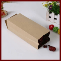 9*28+7cm 10pcs Kraft Paper Organ Bag For Gift/tea/candy/jewelry/bread Packaging Paper Food Bag Diy Jewelry Pack Display