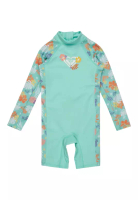 Roxy Girls 2-7 Beach Bay Back Zip Long Sleeve Springsuit