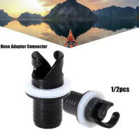 PVC Electric Pumps Water Sports Tools Screw Hose Adapter Inflatable Boat Connector Fishing Kayak Accessories Air Valve Caps