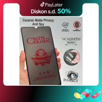 For Redmi Poco Xiaomi Antigores Ceramic MATTE AntiSpy Lentur Privacy