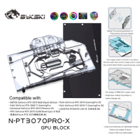 Bykski Watercooler 3070 GPU Water Cooling Block For Palit RTX 3070 GamingPro OC Full Cover Cooler CPU GPU, N-PT3070PRO-X