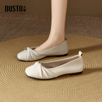 Giày Đế Bằng DUSTO Nữ Gót Thấp Giày Nữ DW26C0228A