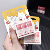 Bộ Bơ Môi Hoàn Thiện Tự Nhiên SHAQINUO, Unisex Dành Cho Người Lớn, Dầu Son Dưỡng Dưỡng Ẩm, Không Dín
