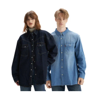 【LEVIS 官方旗艦】男女生襯衫 1212限定優惠 男女上著 襯衫外套 牛仔襯衫 拼接襯衫 寬鬆 多款任選