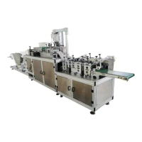 Fast Speed Full Auto Hotel Use Disposable Slipper Making Machine