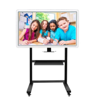 65 inch LCD Interactive Smart Whiteboard, Infrared Multi Touch Screen Led Monitor Interactive LG Panel display screen TV