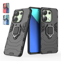 For Cover Xiaomi Redmi Note 13 4G Case Redmi Note 13 Pro Plus Capas Shockproof Back Ring Magnetic Holder Fundas Redmi Note 13 4G