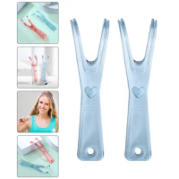 Dental Toothpick Aid Oral Picks Teeth Care Interdental Durable Teeth Cleaning Breath Fresh Oral Care Plastic Threader