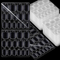 Teenitor 900pcs Nail Adhesive Tabs 15 Sizes of Press on Nail Sticky Tabs Nail Stickers for Press on