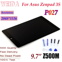 WEIDA 10.1" LCD Replacement For Asus Zenpad 3S 10 Z500M P027 2048*1536 LCD Display Touch Screen Assembly P027