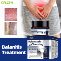 American Balanitis Fungal Treatment Cream Glans Foreskin Papules Pearl Rash Red White Dot Itch Anti Infection Medicine Ointment