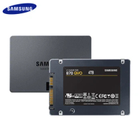 100% Original Samsung SSD 870 QVO 2TB 4TB Internal Solid State High Speed SATA 2.5" SSD For Laptop Desktop PC
