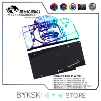 Bykski VGA Water Block For Gigabyte AORUS RTX3060 ELITE12G Graphics Card,3060 GPU Cooler With backplate,MB SYNC N-GV3060AORUS-X