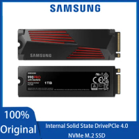 100% Original SAMSUNG 990 PRO With Heat Sink SSD 1TB 2TB Internal Solid State Disk M.2 2280 Gen 4.0 x4 ssd hard disk for Desktop